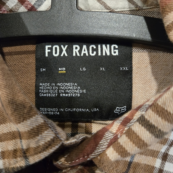 Fox Racing Turnout Utility Flannel Shirt - Picture 2 of 4